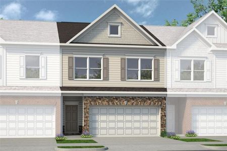 New construction Townhouse house 324 Rainer Ln, Unit 47, Auburn, GA 30011 - image