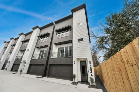 New construction Single-Family house 4804 Elysian St, Unit A, Houston, TX 77009 - image