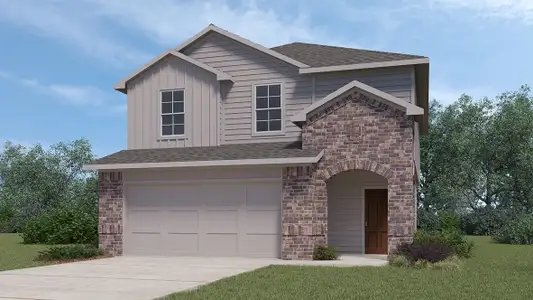 New construction Single-Family house 6006 Granite Quarry, San Antonio, TX 78222 plan The Grace - image