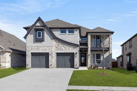 New construction Single-Family house 13709 Riola Dr, Little Elm, TX 75068 plan Columbia F - image