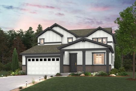 Aspen Plan Elevation C at Prairie Song in Windsor, CO by Century Communities