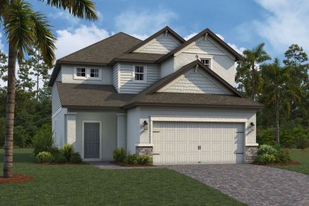 New construction Single-Family house 7571 Painted Sky Place Land, Land O' Lakes, FL 34637 plan Magnolia - image