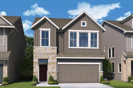 New construction Single-Family house 16018 Hayes Park Dr, Houston, TX 77079 plan The Bellomy - image