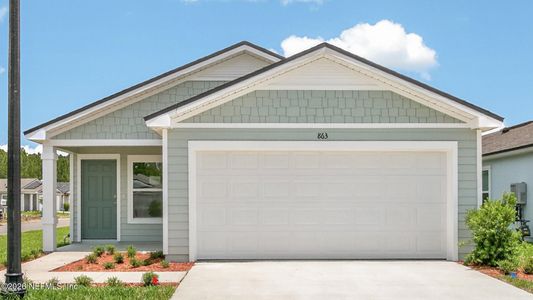 New construction Single-Family house 863 Grand Reserve Dr, Bunnell, FL 32110 plan Adele - image
