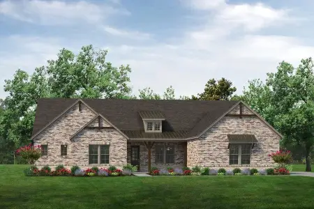 New construction Single-Family house 1003 Web Ln, Van Alstyne, TX 75495 plan Mockingbird - image