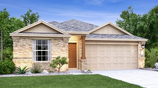 New construction Single-Family house 1705 Chapel Ranch Road, Georgetown, TX 78628 Duff- photo 0