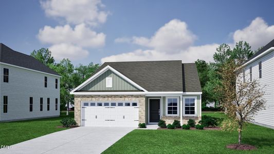 New construction Single-Family house 204 Thomas Trl, Lillington, NC 27546 plan Howard - image
