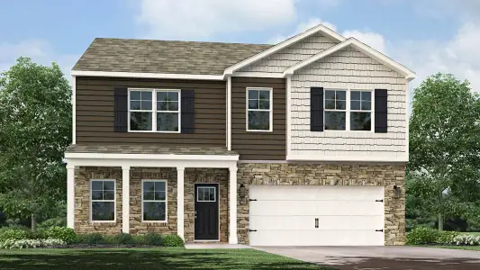 New construction Single-Family house 6967 Mcguffey Run Ln, Corryton, TN 37721 plan Hanover - image