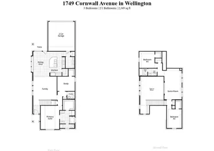 New construction Single-Family house 1749 Cornwall Ave, Haslet, TX 76052 Warrenton Plan- photo 1 1