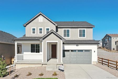 New construction Single-Family house 39193 Clymer St, Elizabeth, CO 80107 Ammolite- photo 0 0