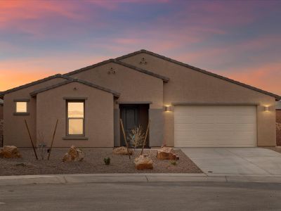 New construction Single-Family house 1397 E Cattle Graze Lp, Sahuarita, AZ 85629 plan Palo Verde - image