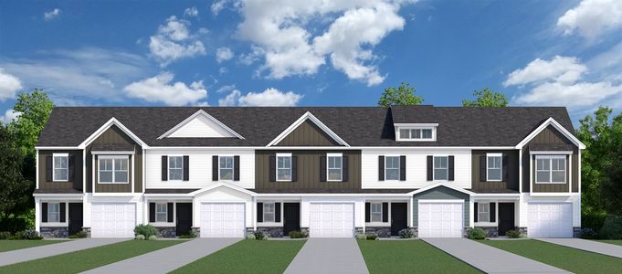 New construction Townhouse house 754 Dacusville Hwy, Easley, SC 29640 plan Stoneycreek in Meece - image