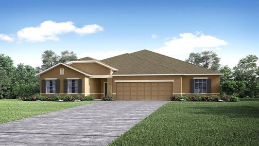 New construction Single-Family house 10030 Oliver Ave, Hastings, FL 32145 The Huntington- photo 0