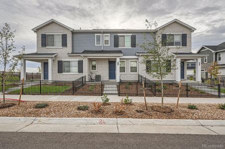 New construction Townhouse house 27422 East 1st Avenue, Aurora, CO 80018 - photo 0