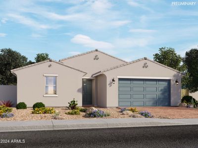 New construction Single-Family house 4937 W Hunter Trail, San Tan Valley, AZ 85144 Bailey- photo 0