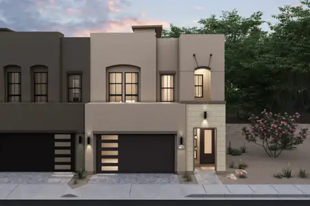New construction Single-Family house 22676 N 72Nd Pl, Scottsdale, AZ 85255 plan Seaview III - End Unit - image