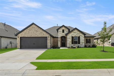 New construction Single-Family house 1007 Moss Grove Trail, Justin, TX 76247 Alderbury- photo 0