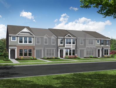 New construction Townhouse house 478 Traditions Grande Blvd, Wake Forest, NC 27587 Bluffton- photo 0 0