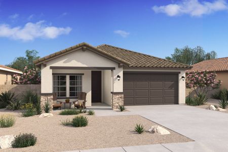 New construction Single-Family house 23430 W Raymond St, Buckeye, AZ 85326 plan Godavari - image