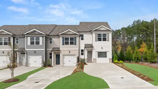 New construction Townhouse house 5938 Skylar Dr, Atlanta, GA 30336 plan PEARSON II - image