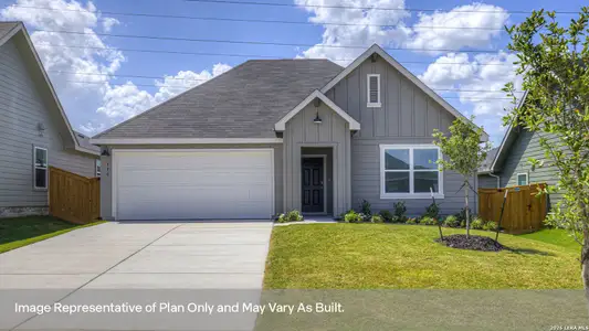 New construction Single-Family house 136 S Plains Rd, San Marcos, TX 78666 plan The Irvine - image