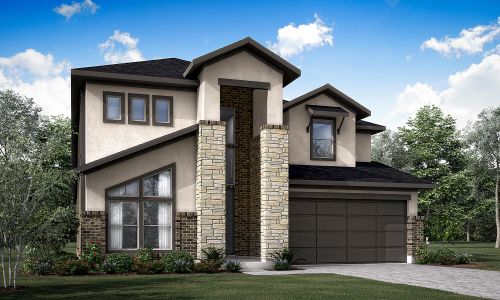 New construction Single-Family house 209 Missouri Primrose Ln, San Marcos, TX 78666 plan La Cima: Koblenz - image