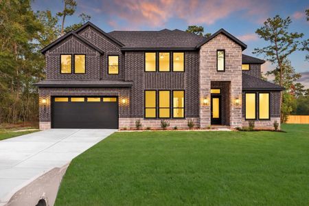 New construction Single-Family house 230 Gonsoulin Ln, Pinehurst, TX 77362 plan Capri - image