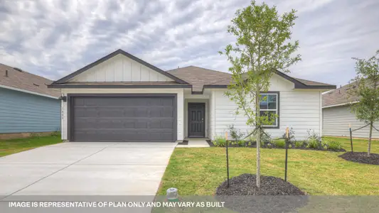 New construction Single-Family house 1005 Village Run, Seguin, TX 78155 plan The Bellvue - image