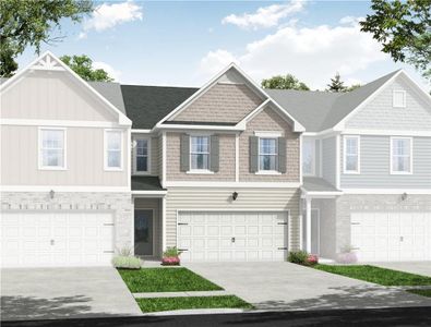 New construction Townhouse house 119 Stanchion Drive, Union City, GA 30291 Lenox- photo 0