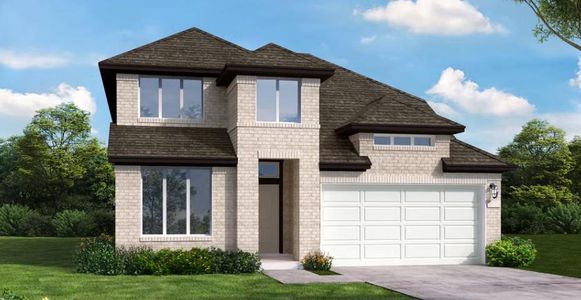 New construction Single-Family house 1313 Sunrise Canyon Trl, Georgetown, TX 78628 plan Milano - image