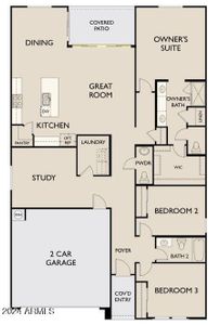 Lot 444- Floorplan L facing 4-panel