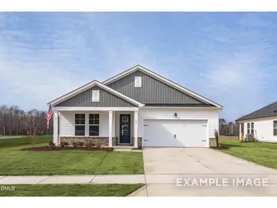 New construction Single-Family house 112 Fellow Dr, Lillington, NC 27546 plan The Franklin C - image