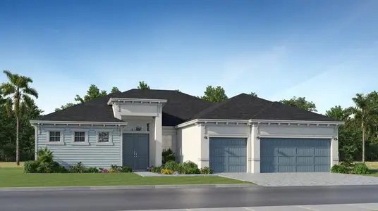 New construction Single-Family house 14378 Lagoon Ln, Punta Gorda, FL 33982 plan Sunset - image