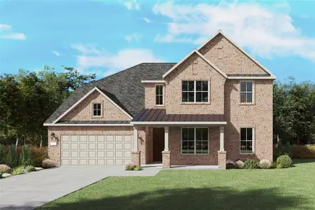 New construction Single-Family house 2628 Eagle Nest Ct, Celina, TX 75009 plan Electra - image