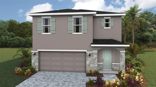 New construction Single-Family house 1729 Cobb Trl, Parrish, FL 34219 plan Robie - image