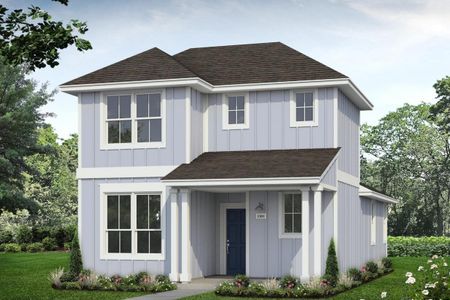New construction Single-Family house 165 Cider Creek Dr, Elgin, TX 78621 plan Harvest Ridge 1501 - image