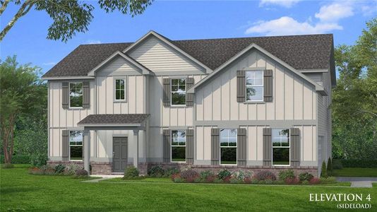 New construction Single-Family house 133 Blessing Brook Wy, Locust Grove, GA 30248 plan Meridian II - SL - image