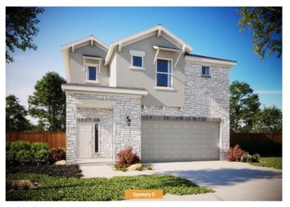 New construction Single-Family house 11225 Zip Cochise Wy, Manor, TX 78653 plan Harmony - image