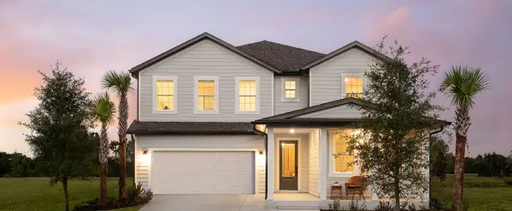 New construction Single-Family house 17551 Lake Star Rd, Winter Garden, FL 34787 plan Duval II - image