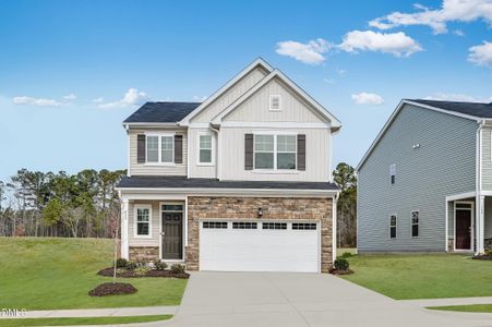 New construction Single-Family house 200 Fishing Pier Wy, Lillington, NC 27546 plan Davidson - image