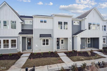 New construction Townhouse house 602 Hillfarm Dr, Wake Forest, NC 27587 WILSON- photo 0