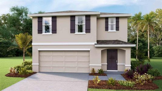 New construction Single-Family house 4498 Sand Dollar Way, Zephyrhills, FL 33541 null- photo 0