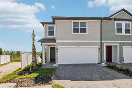 New construction Townhouse house 7612 Deer Valley Cir, Tampa, FL 33635 plan Beach - image