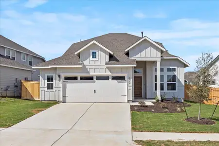 New construction Single-Family house 122 Paul Pena Dr, San Marcos, TX 78666 plan Wilshire - image