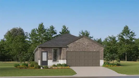 New construction Single-Family house 217 Mets Wy, Hutto, TX 78634 plan Cornwall - image