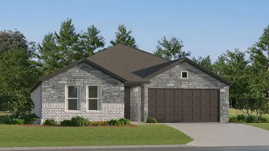 New construction Single-Family house 10604 Merseyside St, Fort Worth, TX 76134 plan Aaron - image
