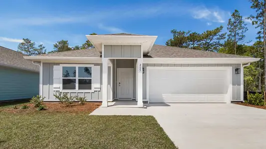 New construction Single-Family house 293 Staggerbush St, Freeport, FL 32439 plan Cali - image