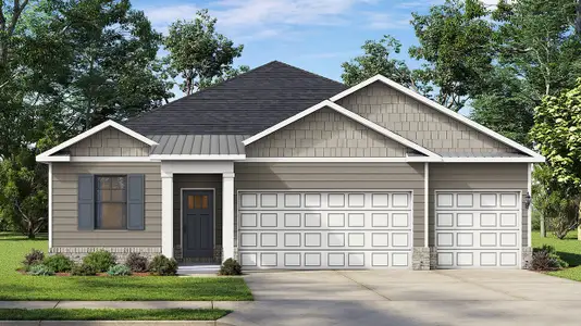New construction Single-Family house 253 Elsa Ct, Jefferson, GA 30549 plan Mulberry - image