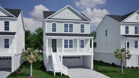 New construction Single-Family house Charleston, SC 29414 plan Elmwood - Coastal Collection - image
