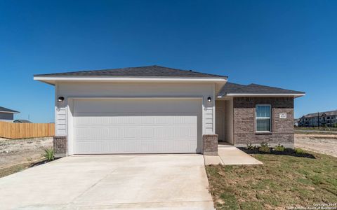 New construction Single-Family house 5215 Olene Flts, Von Ormy, TX 78073 Frio- photo 0